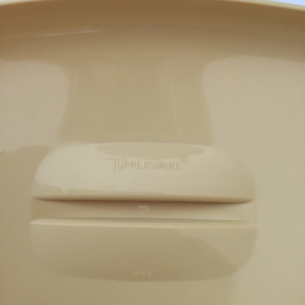 Vintage Tupperware Multi Server Steamer Bowl Set Harvest Gold